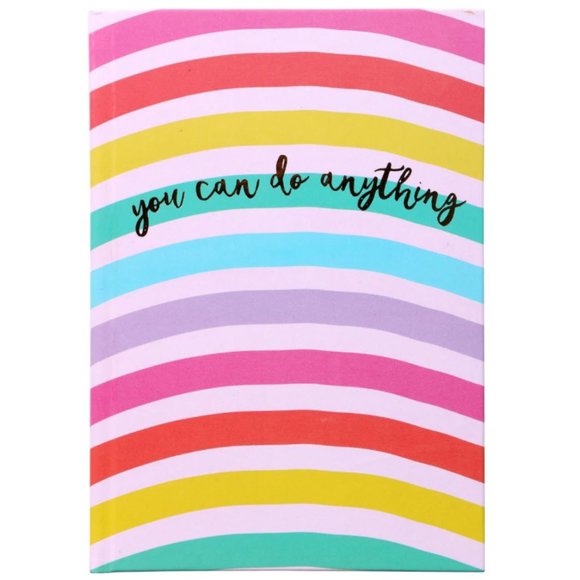 Other - *3/$15* Rainbow "You can do Anything" Notebook
